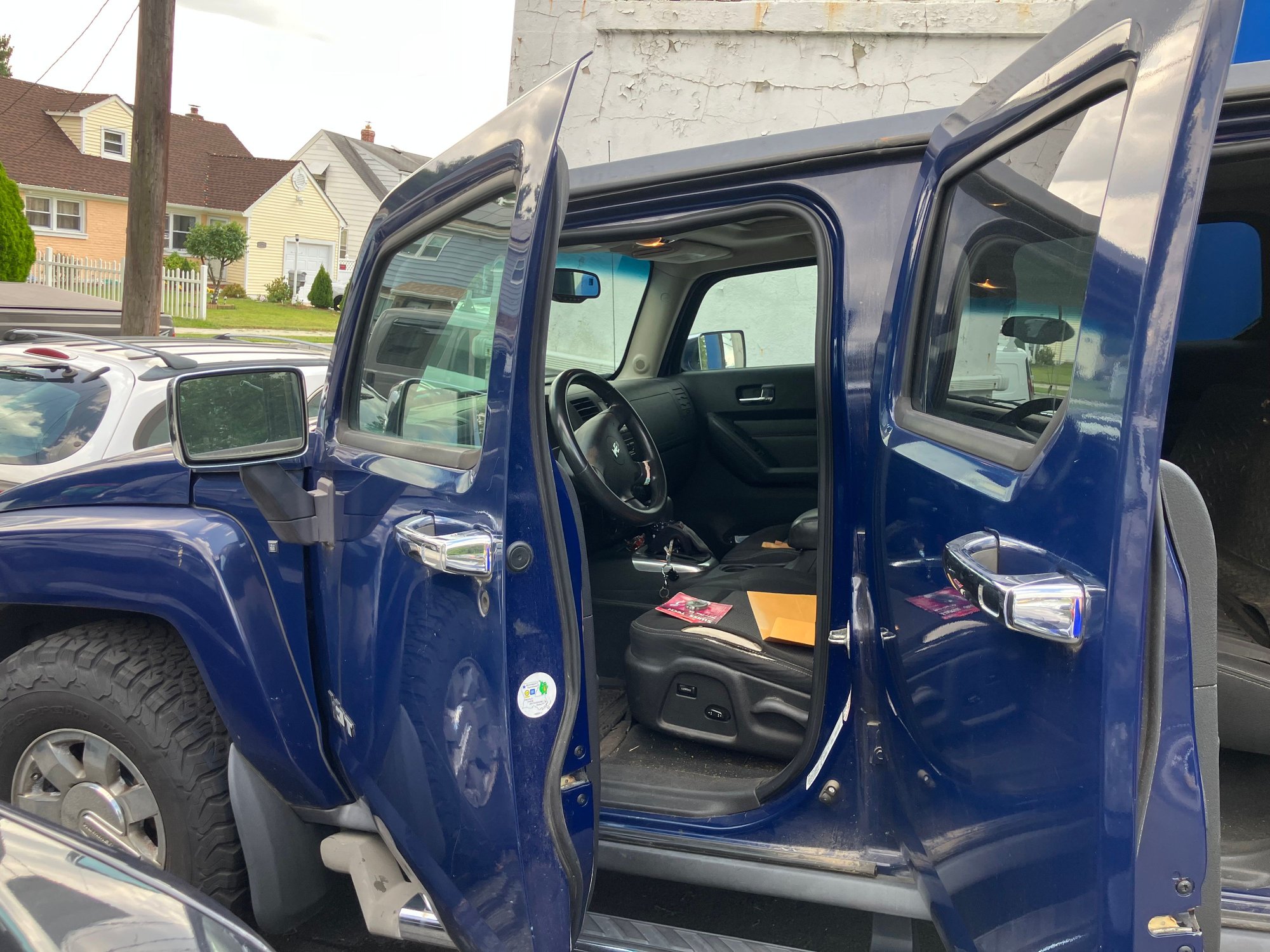 Driver seat seam tear