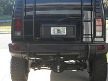 B-GUARD License Plate. (Bodyguard)