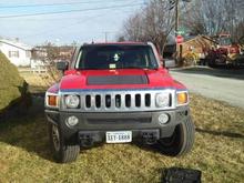 Stock chrome grill before paint