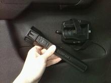 Recharges in 90 seconds, activated when the ignition key is turned over.