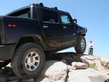 Hummer stunts in Moab 2009