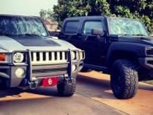 Wifes 07 Tactical and My 09 H3T