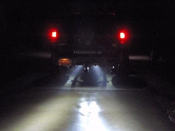 Underbody lighting-rear