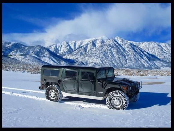 This "Green" Hummer is great for the "Environment" (just doin' my part to establish global cooling)