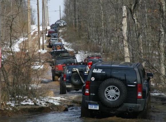 2011 ClubHummerOffroad.com April Fools Run at Rausch Creek PA