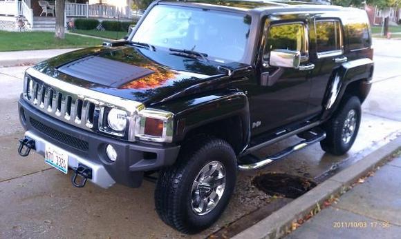 hummer h3 front