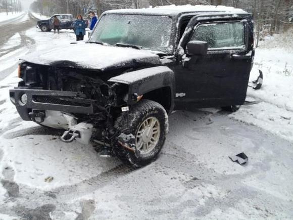 2009 Hummer h3   so sad :(   t'was totalled