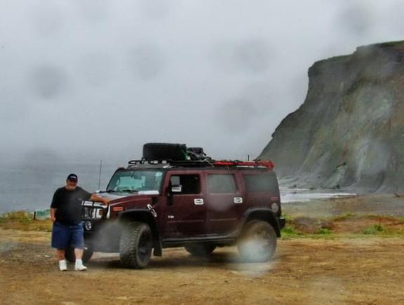 On the beach, end of the island, Kodiak Alaska