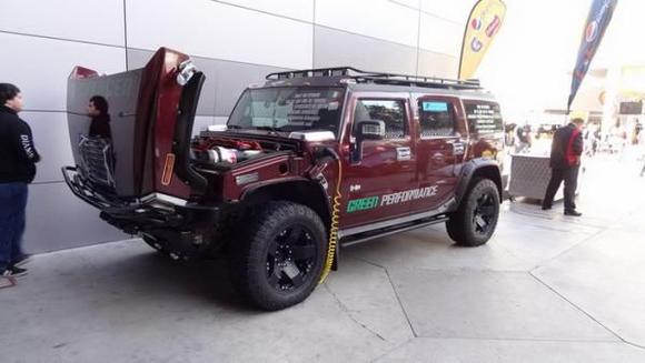 Vehicle on Display at 2015 SEMA show in Las Vegas
