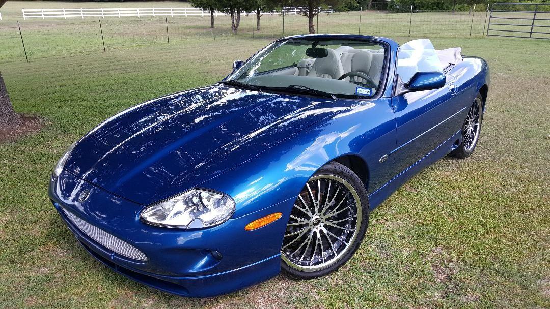 1997 Jaguar XK8 - 1997 Jaguar XK8 Convertible Antigua Blue - Used - VIN SAJGX274XVC009262 - 33,773 Miles - 8 cyl - 2WD - Automatic - Convertible - Blue - Waxahachie, TX 75167, United States