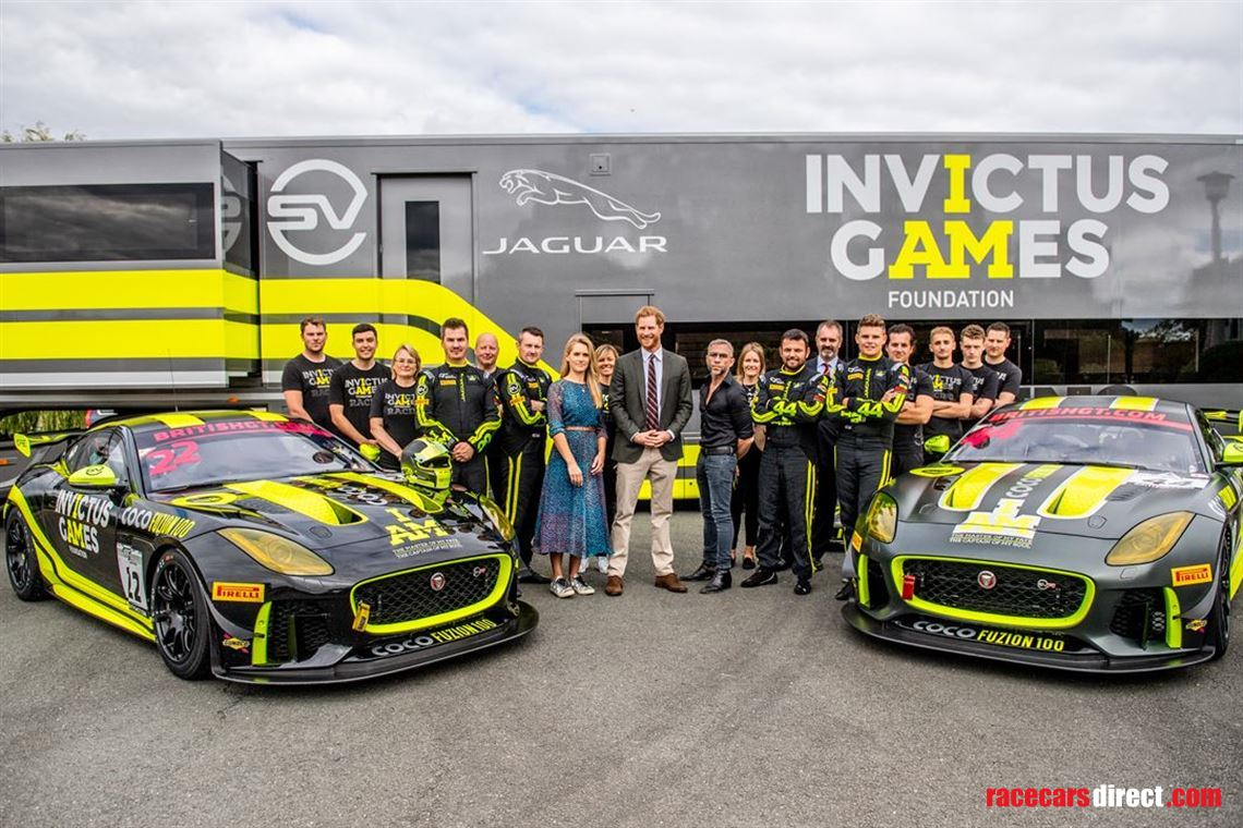 Jaguar makes British GT return with Invictus Games Racing
