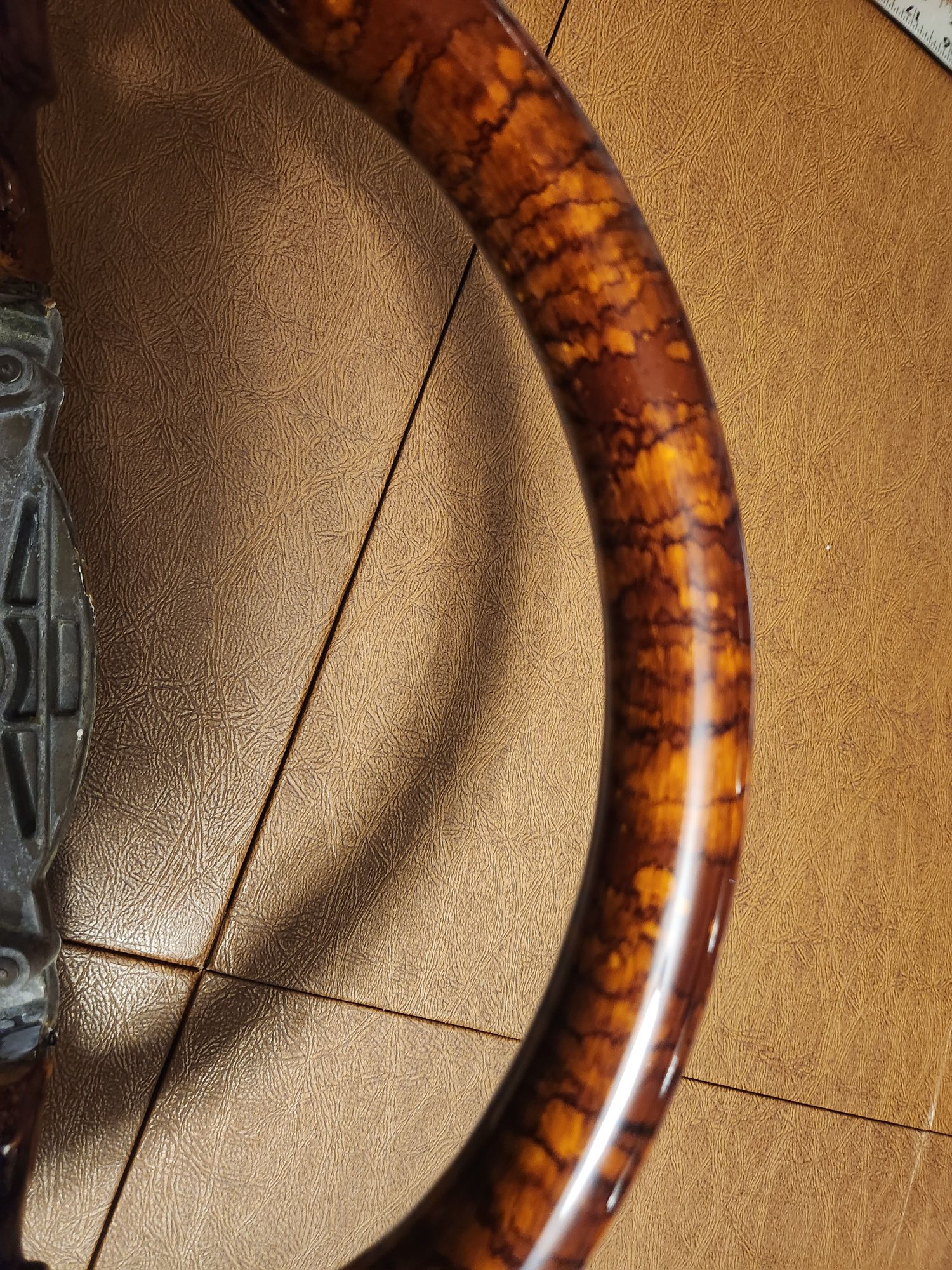 Interior/Upholstery - USED Myrtle Limited Walnut Steering Wheel X100, XKR, XK8 - Used - 0  All Models - Marion, IA 52302, United States