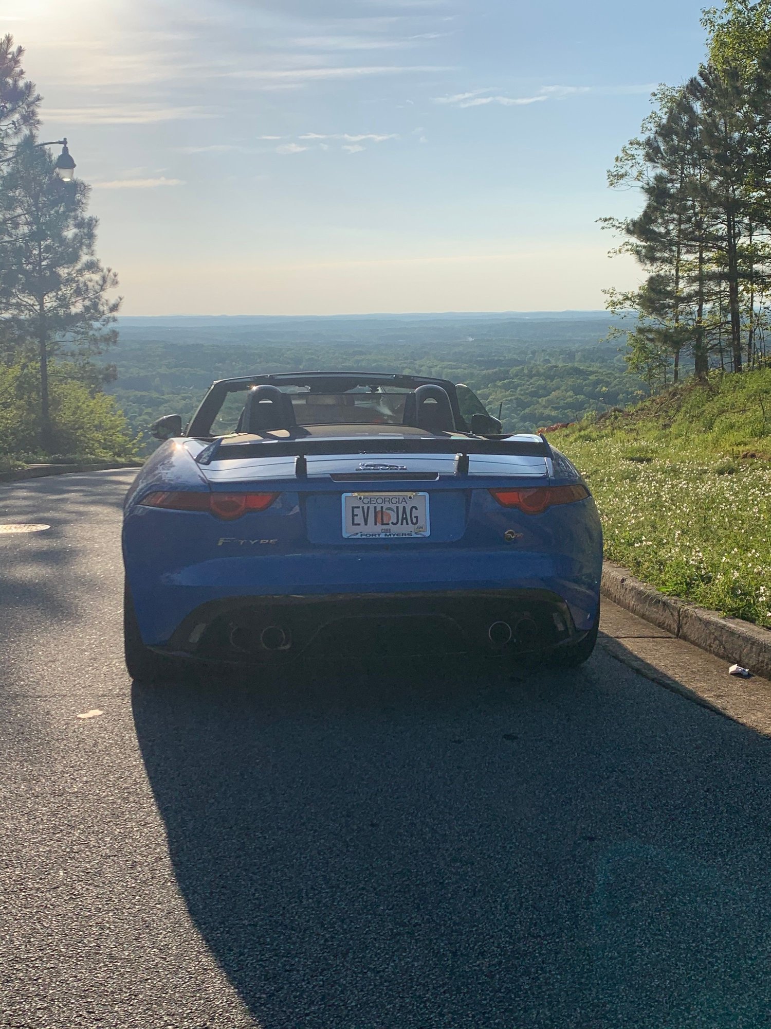 2017 Jaguar F-Type - 17 SVR Convertible $78k Ultra Blue - Used - VIN SAJWJ6K8XHMK42734 - 20,700 Miles - 8 cyl - 4WD - Automatic - Convertible - Blue - Atlanta, GA 30339, United States