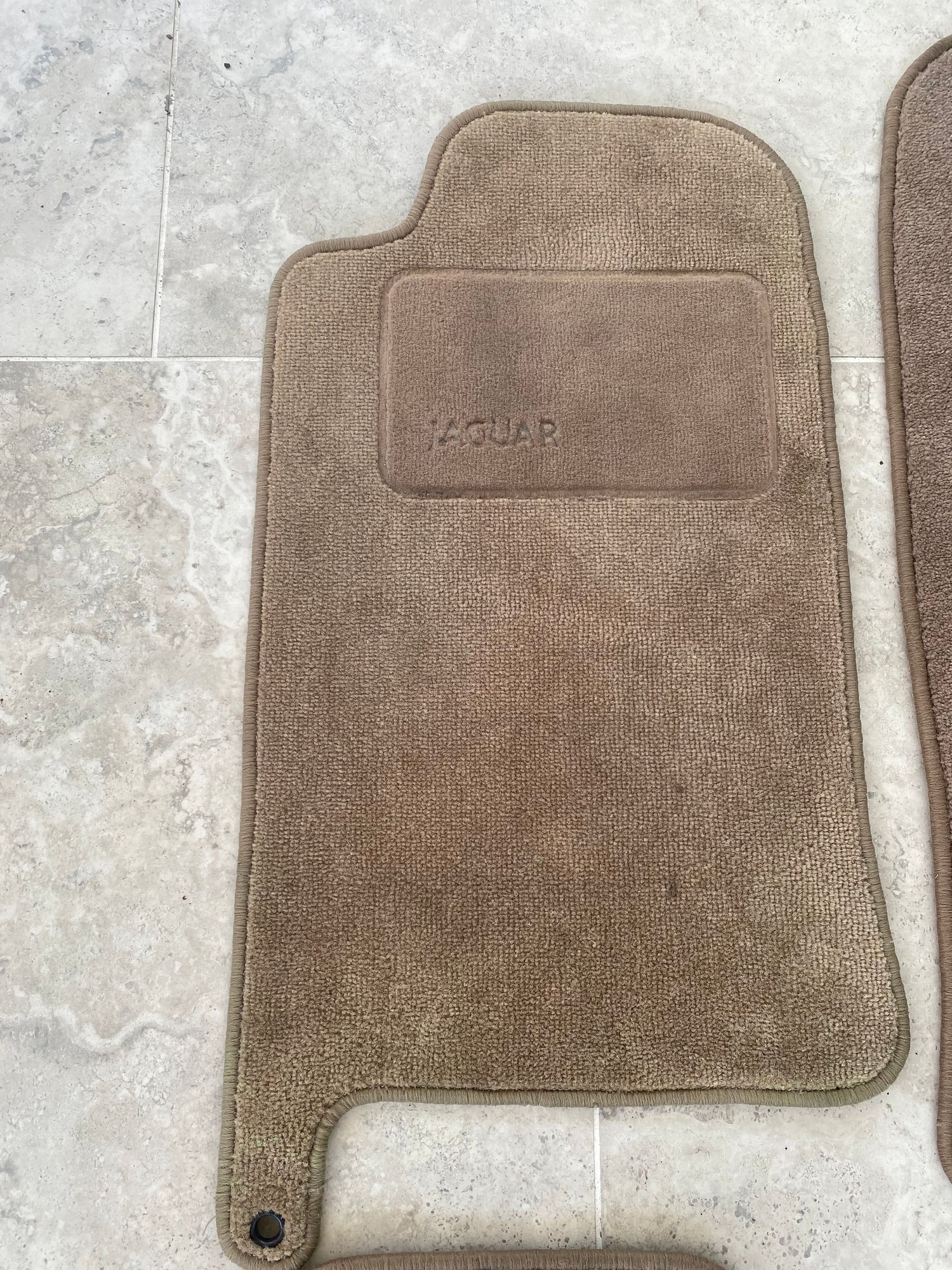 Jaguar Original Logo Floor Mats Fits XJ6, XJ8, XJR, Vanden Plas