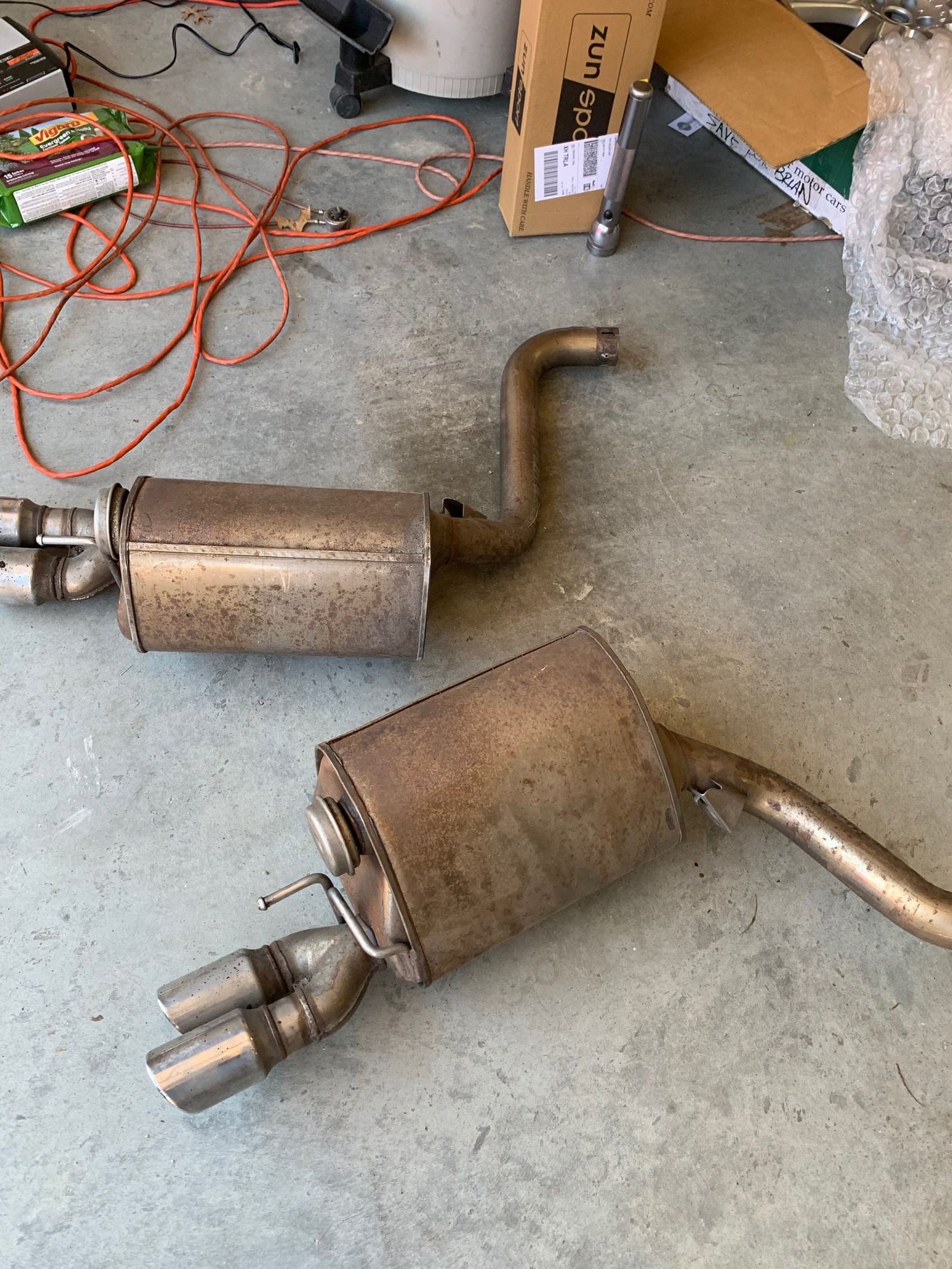 Engine - Exhaust - Stock XFR exhaust - Used - 2010 to 2015 Jaguar XFR - Dallas, TX 75206, United States