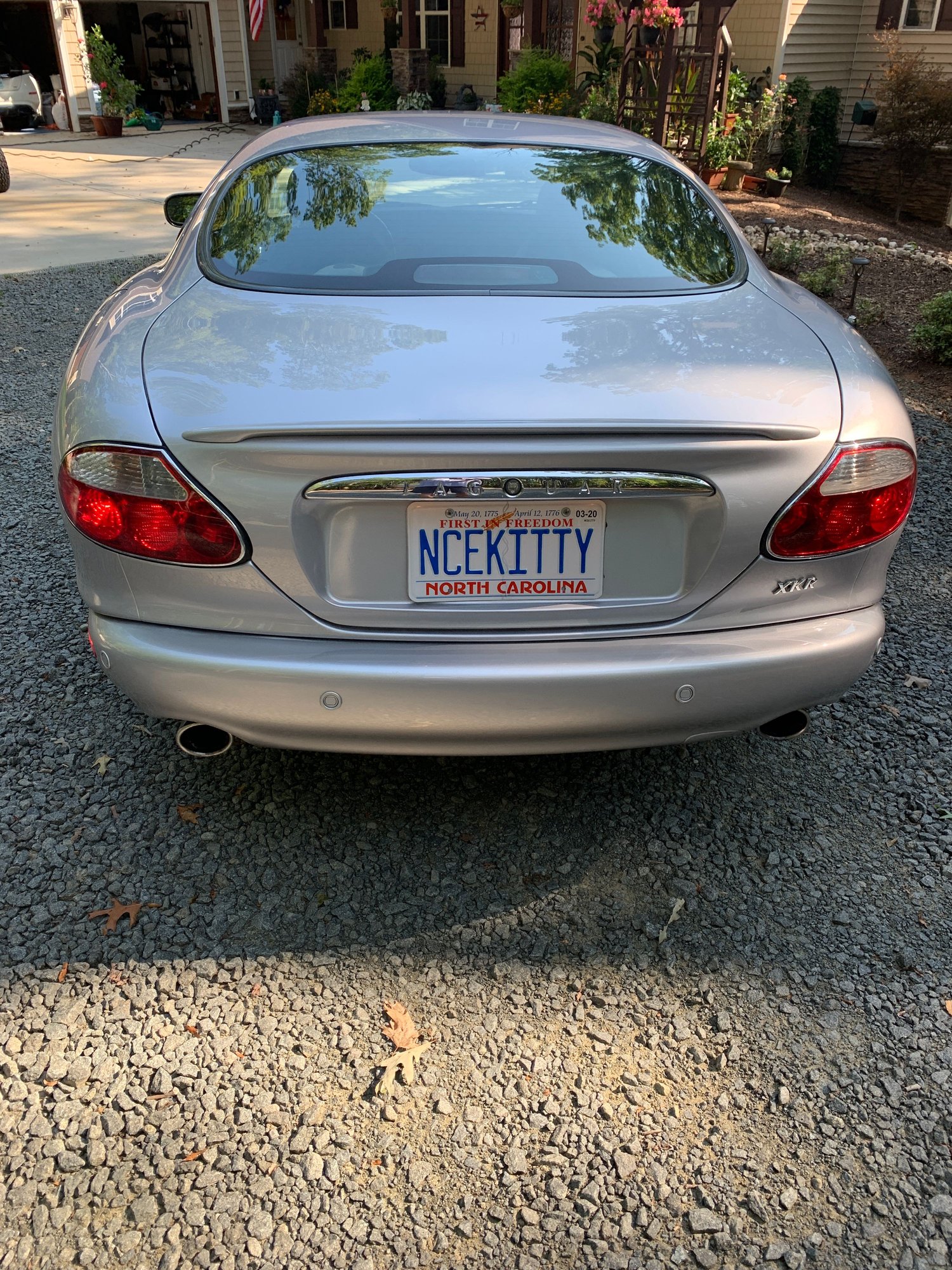 2002 Jaguar XKR - 2002 Jaguar XKR Coupe - Used - VIN SAJDA41B12PA25817 - 76,300 Miles - 8 cyl - 2WD - Automatic - Coupe - Silver - Raleigh, NC 27613, United States
