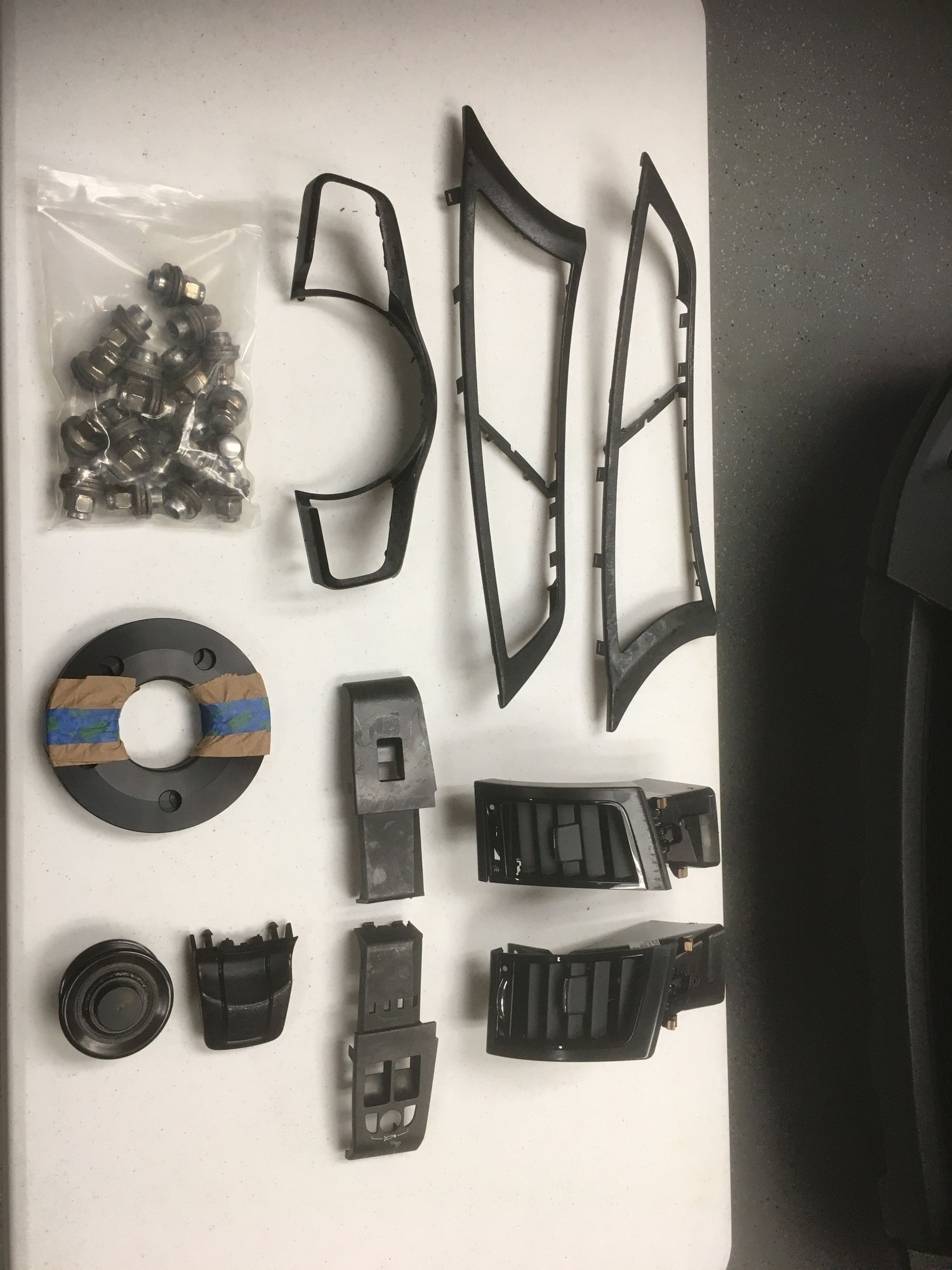 2014 Jaguar F-Type - Soft touch trim pieces, lug nuts, 5mm spacers - Milton, FL 32583, United States