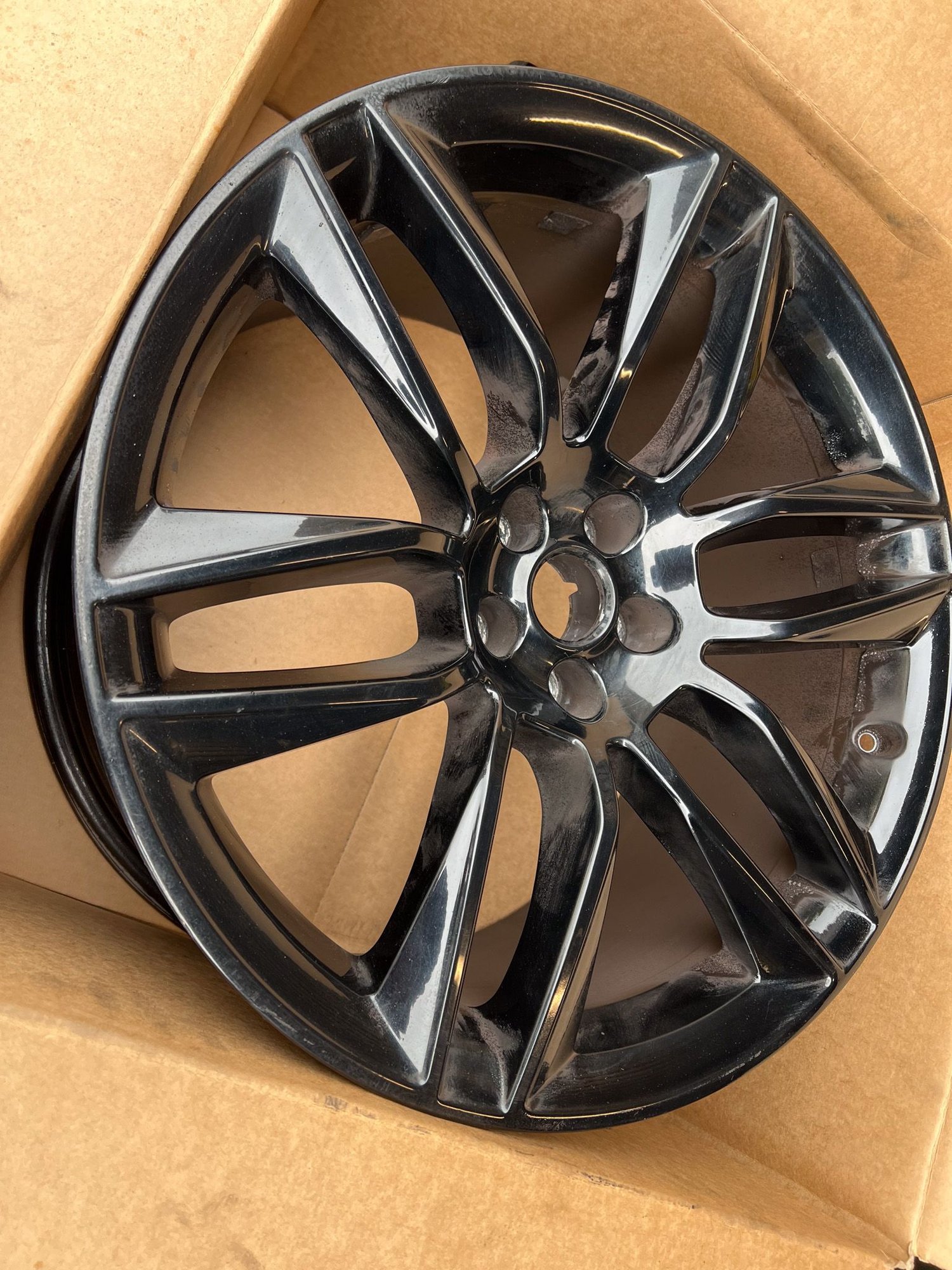 Wheels and Tires/Axles - F-TYPE 20" Gyrodyne Wheels (Gloss Black) - Used - -1 to 2025 Jaguar F-Type - Irvine, CA 92606, United States