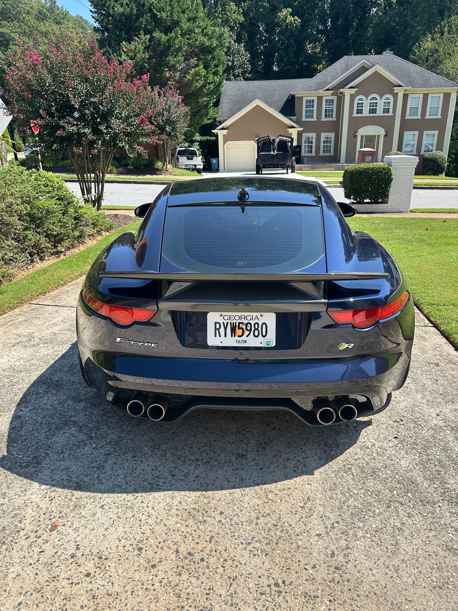 2015 Jaguar F-Type - FS: 2015 F-Type R with 38,100 miles - Used - VIN SAJWA6DA5FMK13462 - 8 cyl - 2WD - Automatic - Coupe - Blue - Alpharetta, GA 30022, United States