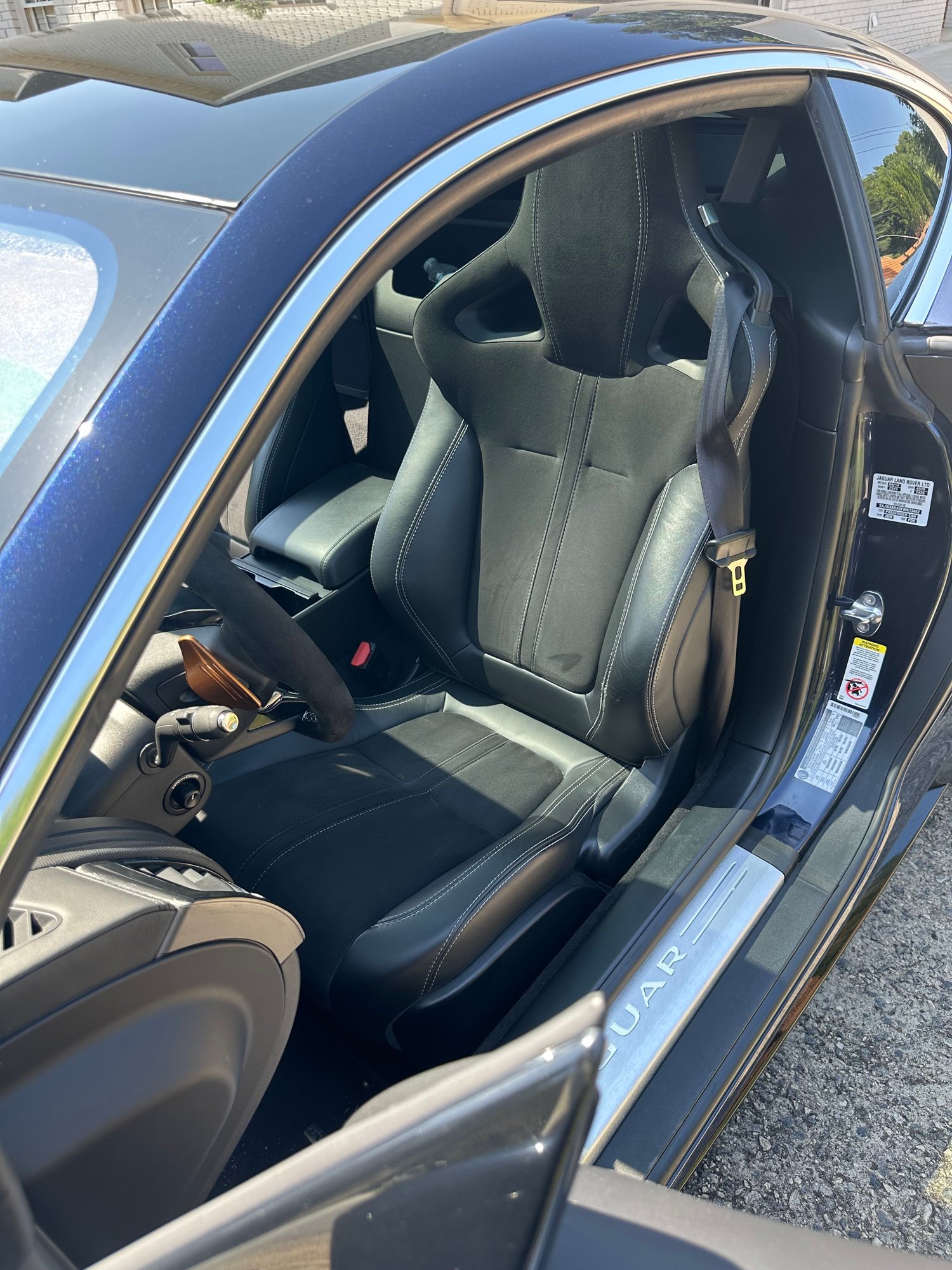 2015 Jaguar F-Type - FS: 2015 F-Type R with 38,100 miles - Used - VIN SAJWA6DA5FMK13462 - 8 cyl - 2WD - Automatic - Coupe - Blue - Alpharetta, GA 30022, United States
