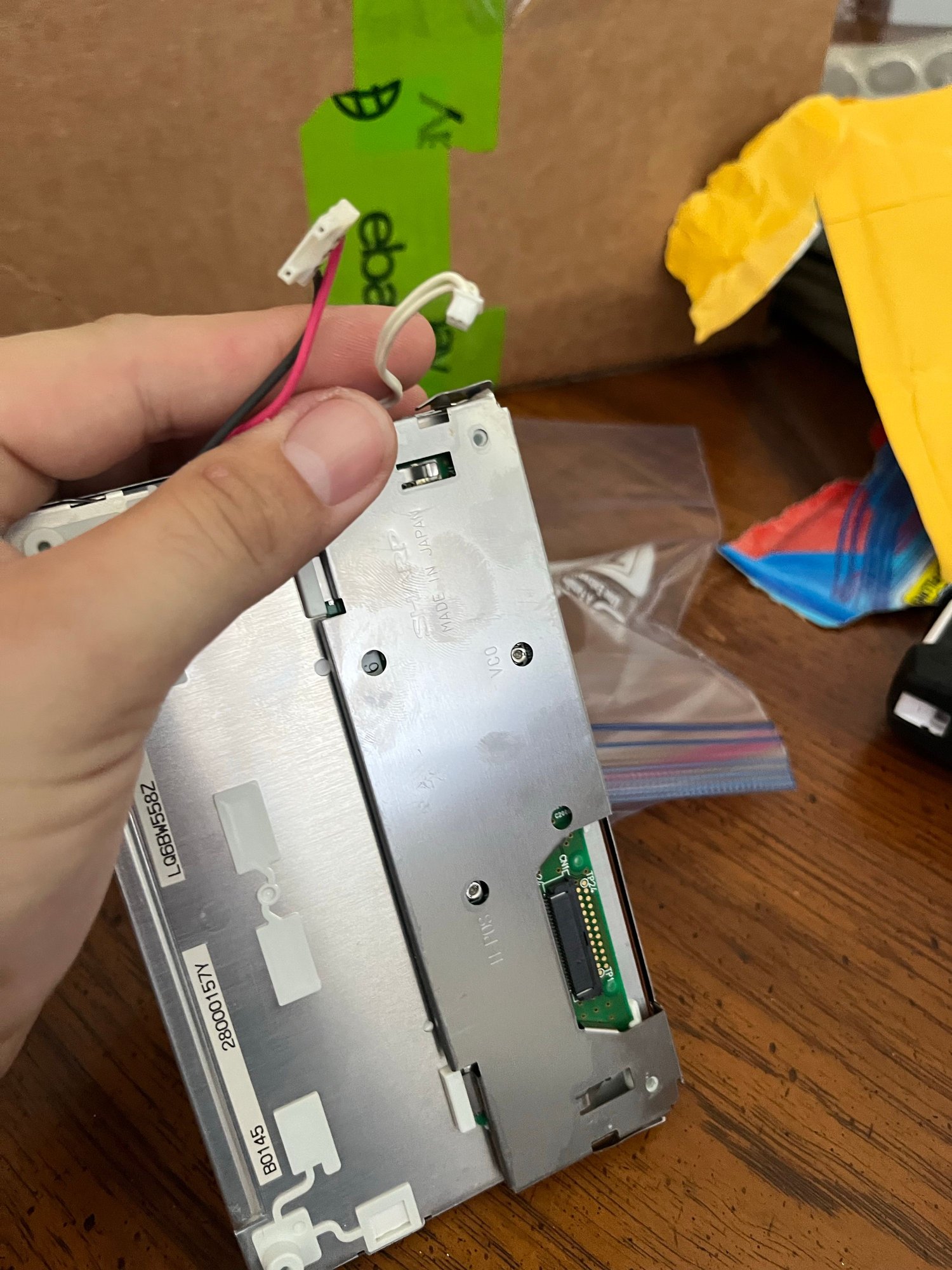 Just two wires as you see