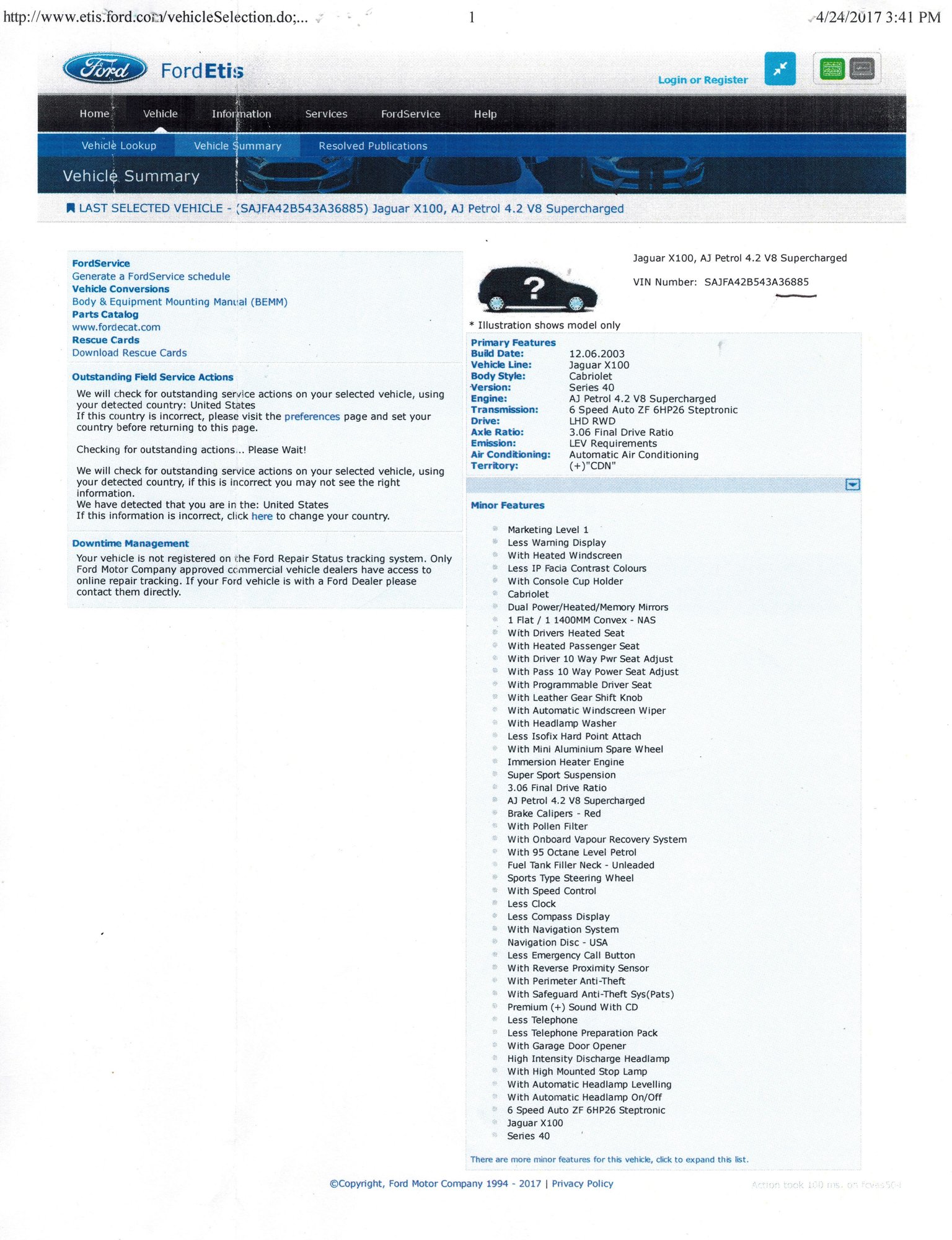 2004 Jaguar XKR - 2004 Jaguar XKR Convertible - Used - VIN SAJFA42B543A36885 - 8 cyl - 2WD - Automatic - Convertible - Gray - Victoria, BC V8Y1W2, Canada