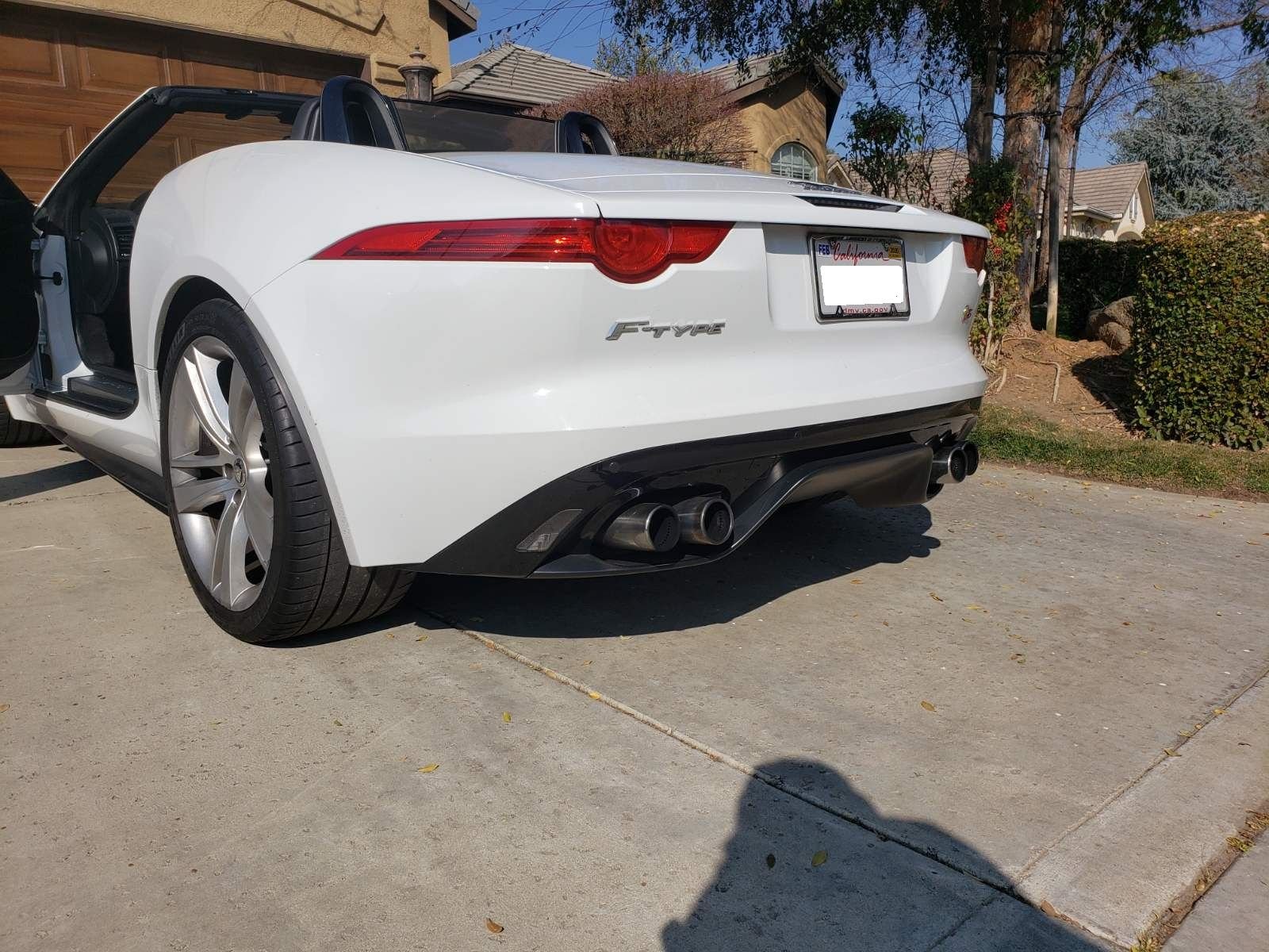 2014 Jaguar F-Type - 2014 Jaguar V8S - Used - VIN SAJWA6GL1EMK07752 - 56,300 Miles - 8 cyl - 2WD - Automatic - Convertible - White - Fresno, CA 93711, United States