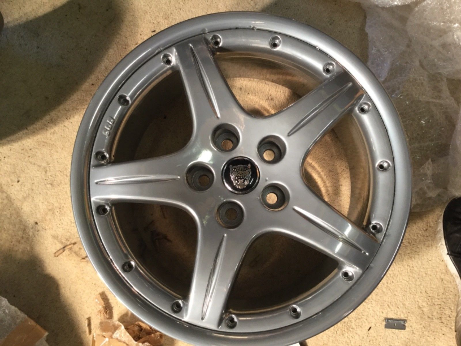 Jaguar XK8 19972000 Chromed BBS MILAN 18" staggered Wheels UK Jaguar