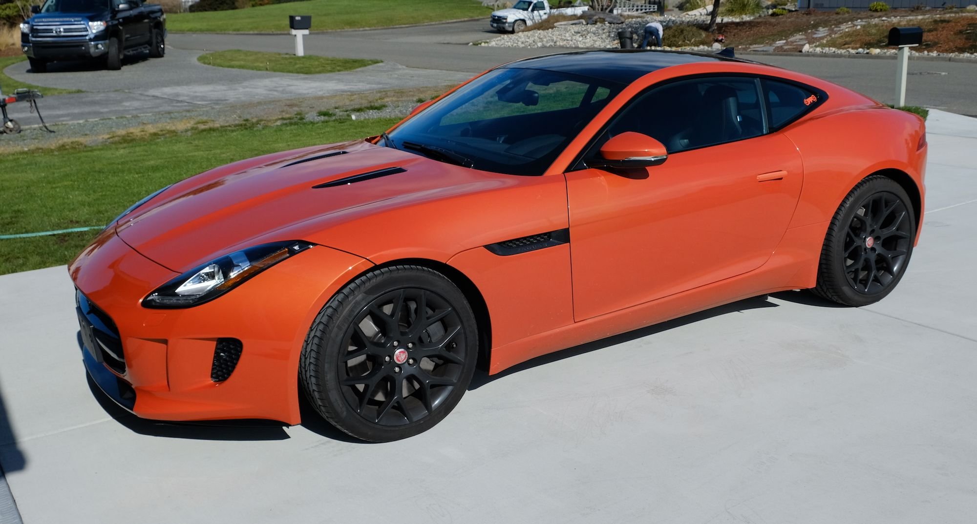 2016 Jaguar F-Type - 2016 Jaguar F-Type S 6MT CPO Warranty through 2021 - Used - VIN SAJWB6BC2G8K20803 - 6 cyl - 2WD - Manual - Coupe - Orange - Anacortes, WA 98221, United States