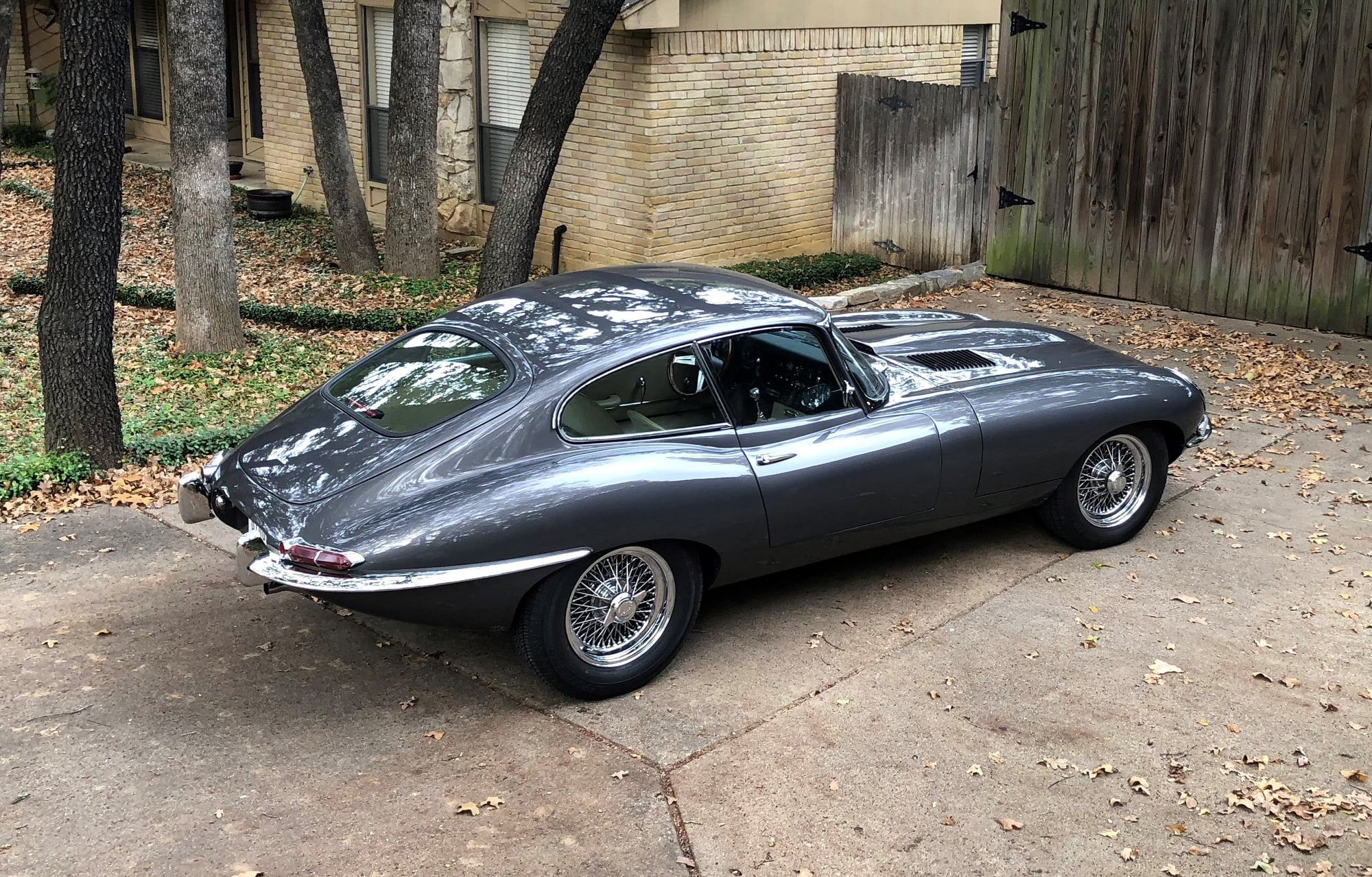 1964 Jaguar XKE - '64 E=type FHC - Used - VIN JA889474 - 63,000 Miles - 6 cyl - 2WD - Manual - Coupe - Gray - Dfw, TX 76000, United States