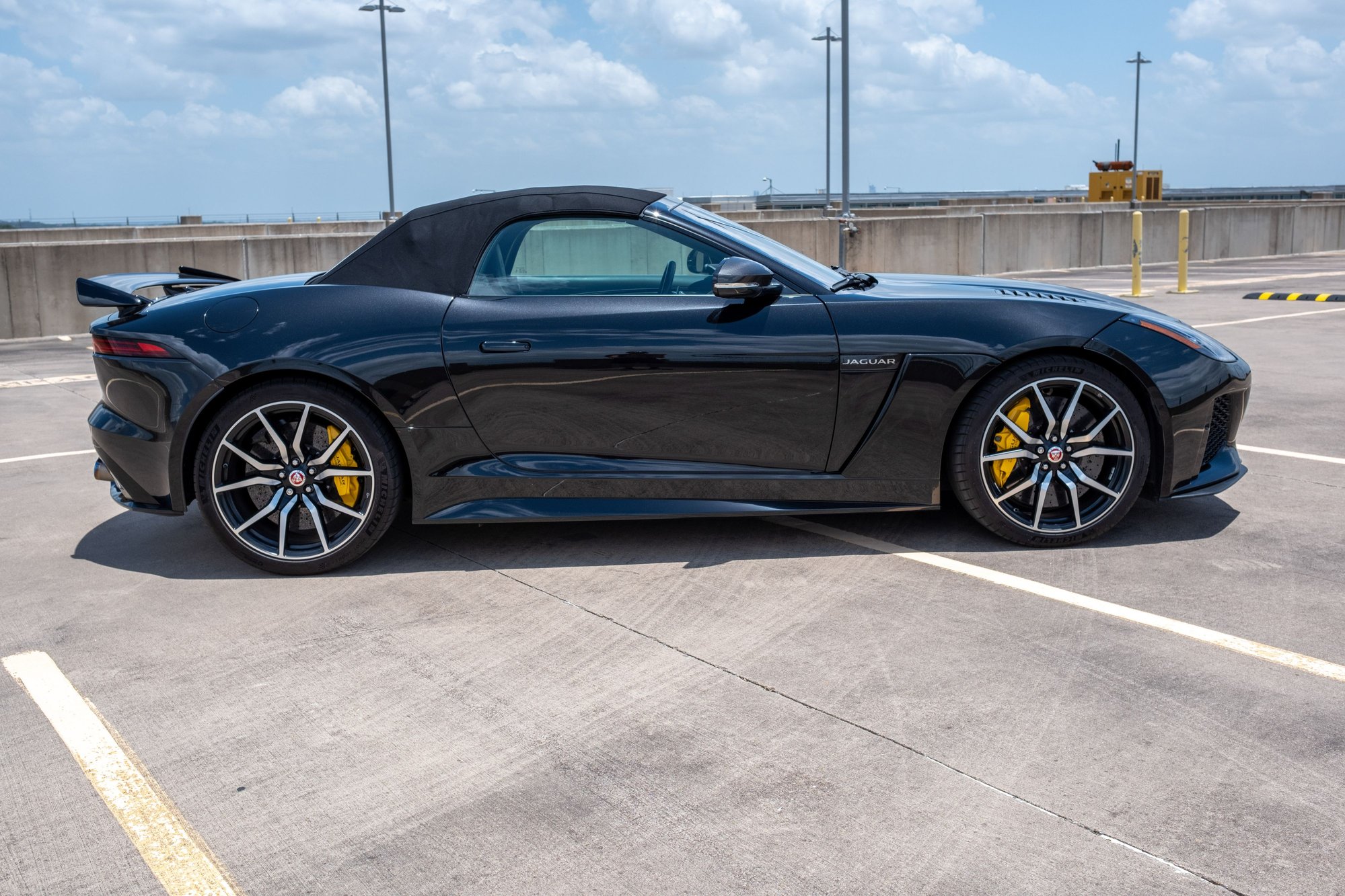 2020 Jaguar F-Type - 2020 F Type SVR Convertible Black exterior, Black interior, CCB, Carbon Fiber Package - Used - VIN SAJDZ5FE5LCK63399 - 12,500 Miles - 8 cyl - AWD - Automatic - Convertible - Black - Austin, TX 78735, United States