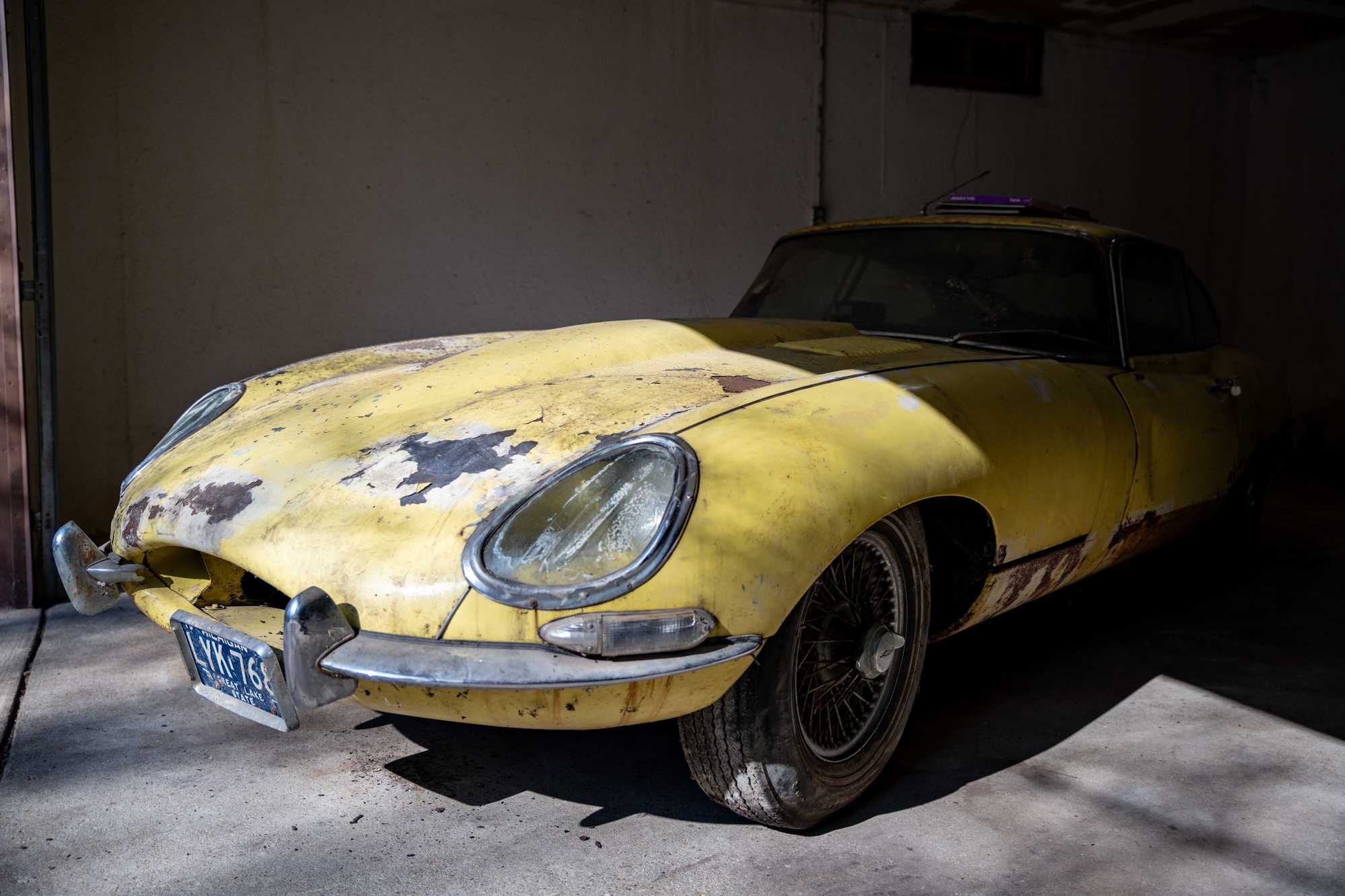 1964 Jaguar XKE - 1964 Jaguar XKE For Sale in Michigan - Used - VIN 00000000000889110 - 66,618 Miles - 6 cyl - 2WD - Manual - Coupe - Yellow - Romeo, MI 48065, United States