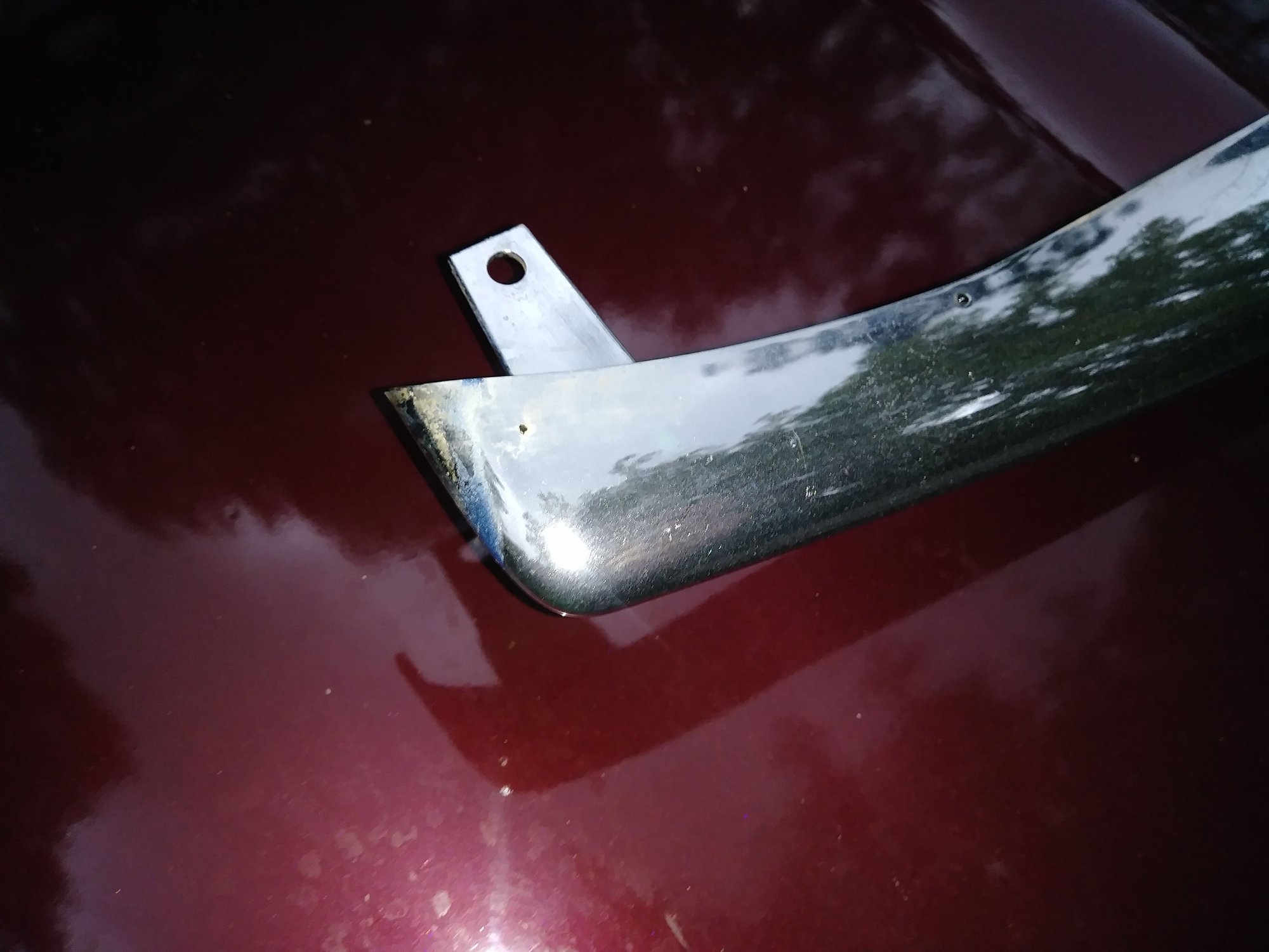 2011 Acura MDX - Chrome bumper vane / splitter - Exterior Body Parts - $75 - Atlanta, GA 30339, United States