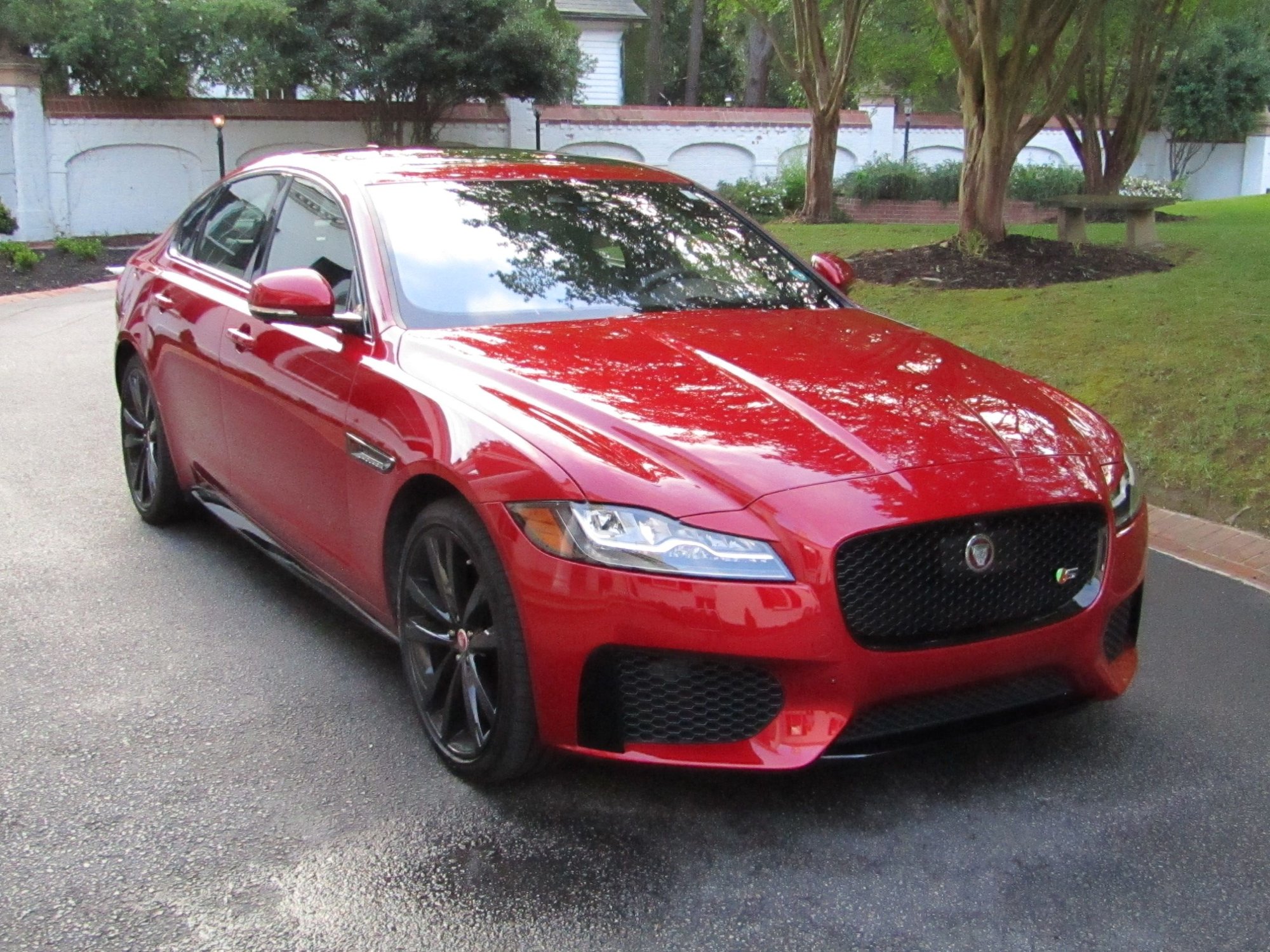 2020 Jaguar XF - 2020 Jaguar XF-S - one owner, 14K miles - Used - VIN SAJBM4FV1LCY85255 - 13,887 Miles - 6 cyl - AWD - Automatic - Sedan - Red - Aiken, SC 29803, United States