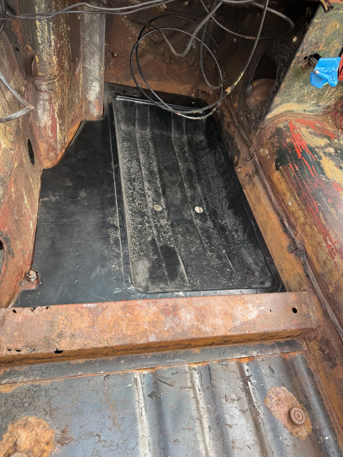 drop in and secure with panel bond 