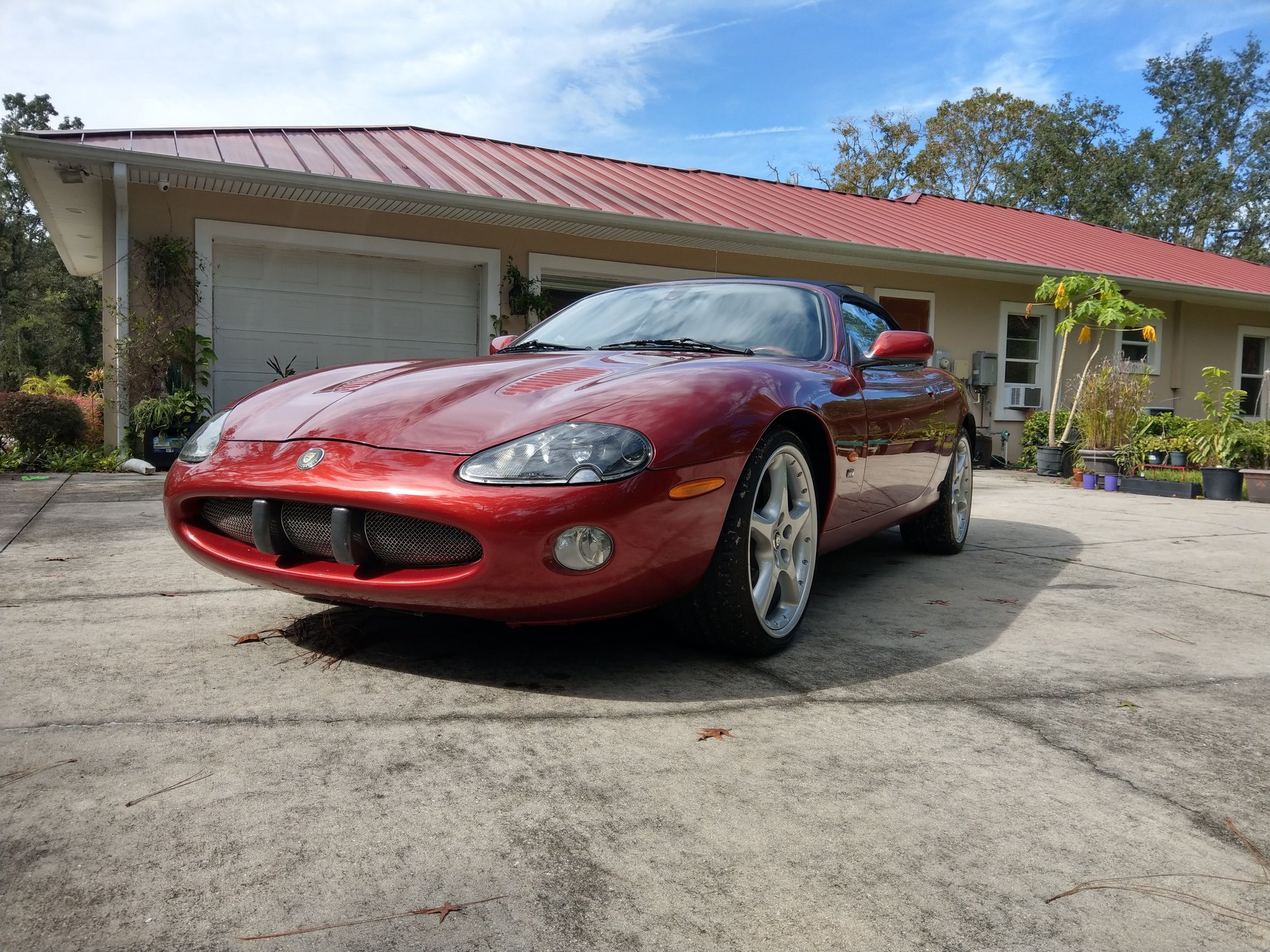 2004 Jaguar XKR - 2004 XKR Portfolio edition - Used - VIN SAJDA42B443A38568 - 47,000 Miles - 8 cyl - 2WD - Automatic - Convertible - Red - Hudson, FL 34669, United States