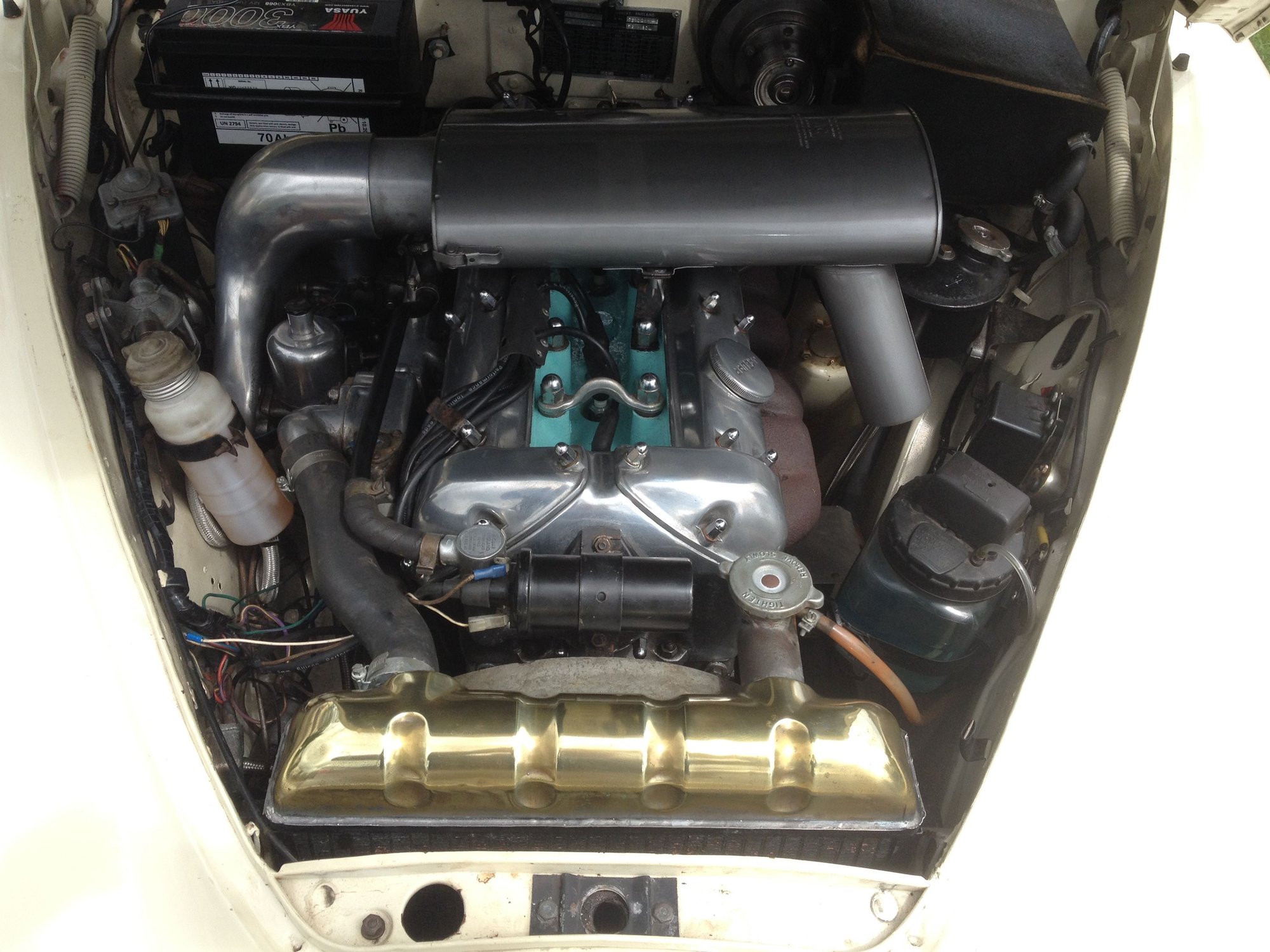 Original air filter colour.