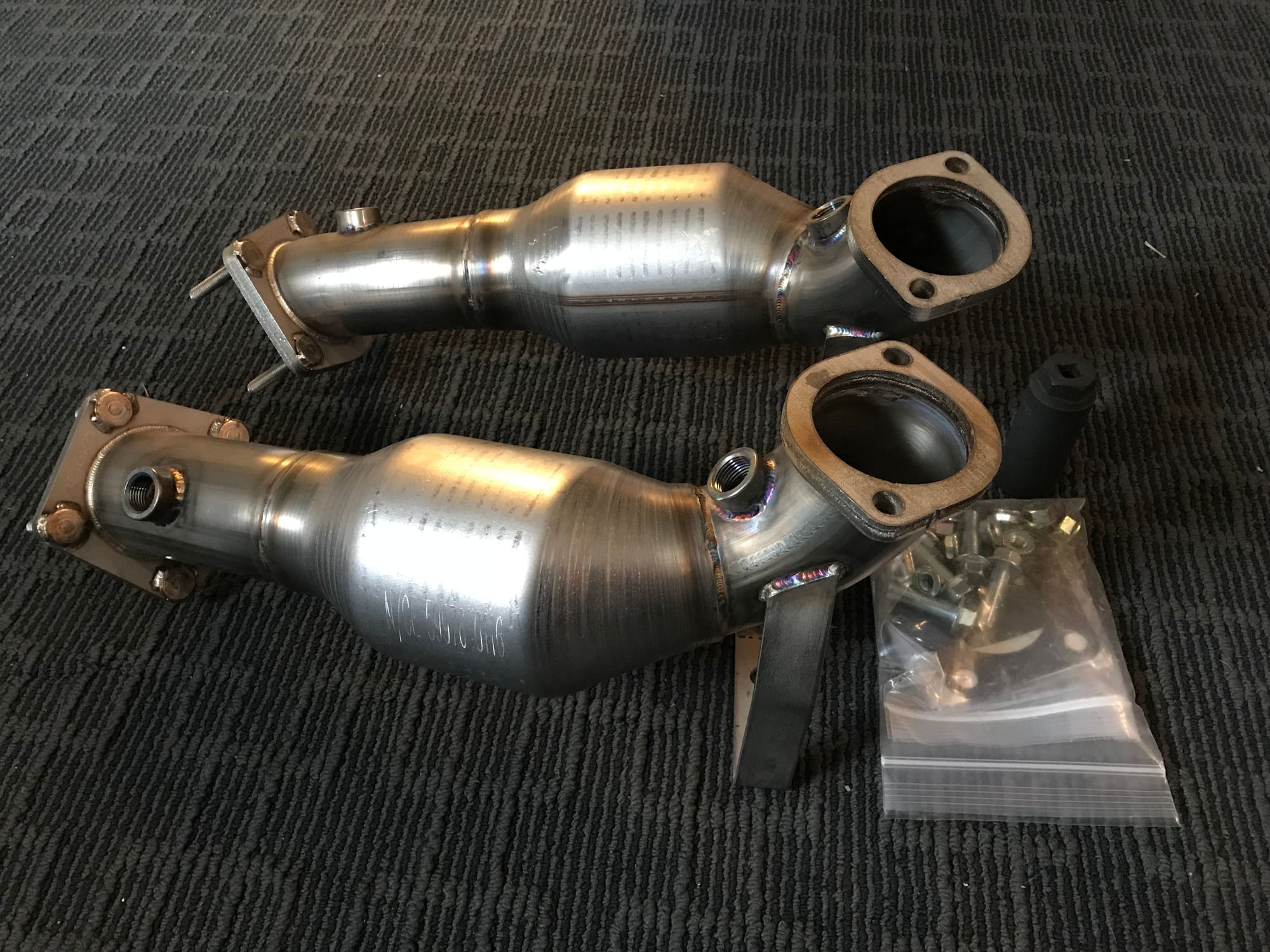 Engine - Exhaust - Nameless Downpipies Manufactured for 2003-2006 XKR - New - 2003 to 2006 Jaguar XKR - Santa Ana, CA 92706, United States