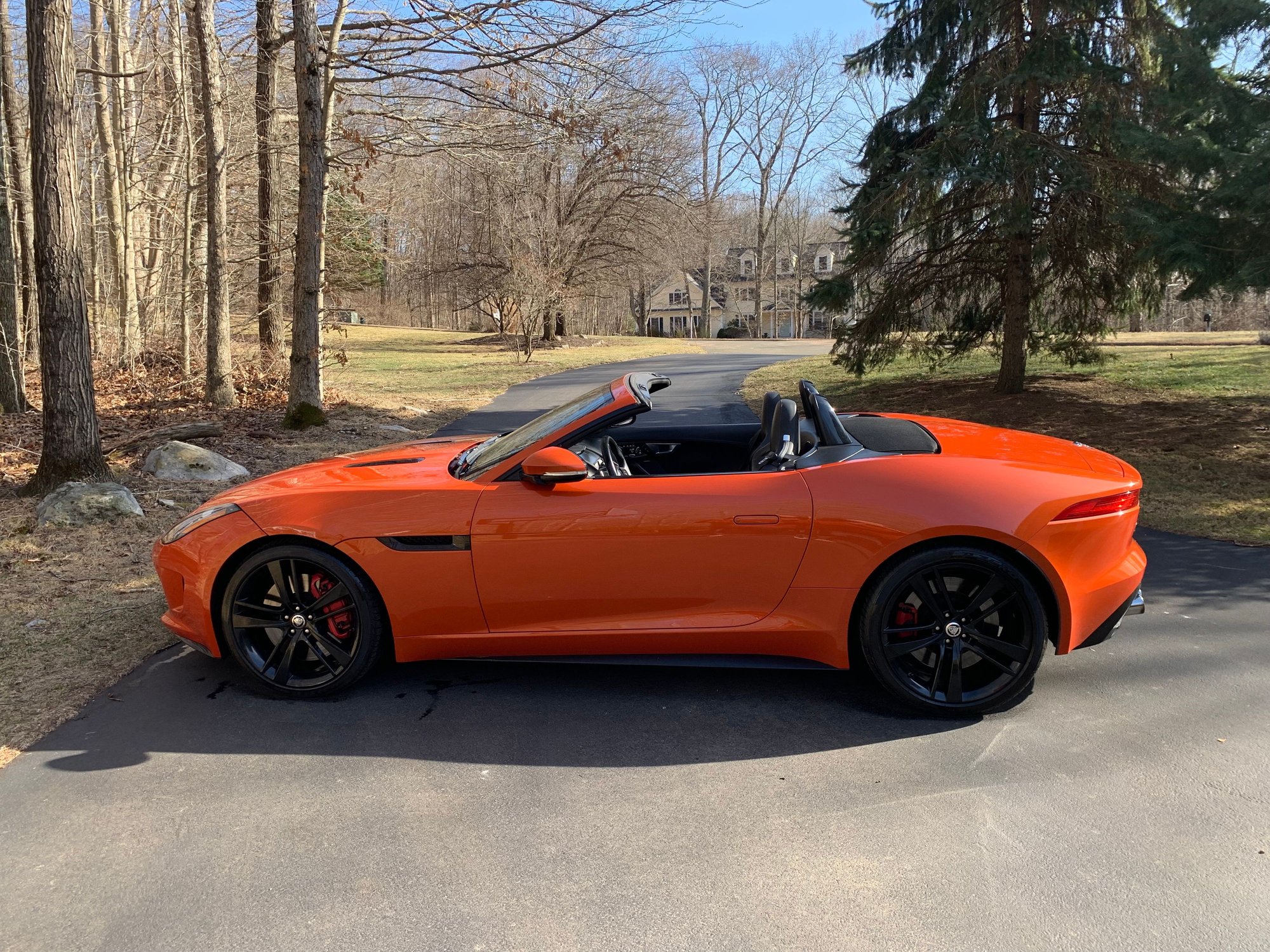 2014 Jaguar F-Type - 2014 F-type V8S. Firesand - Used - VIN SAJWA6GL5EMK00352 - 60,769 Miles - 8 cyl - 2WD - Automatic - Convertible - Orange - Killingworth, CT 06419, United States