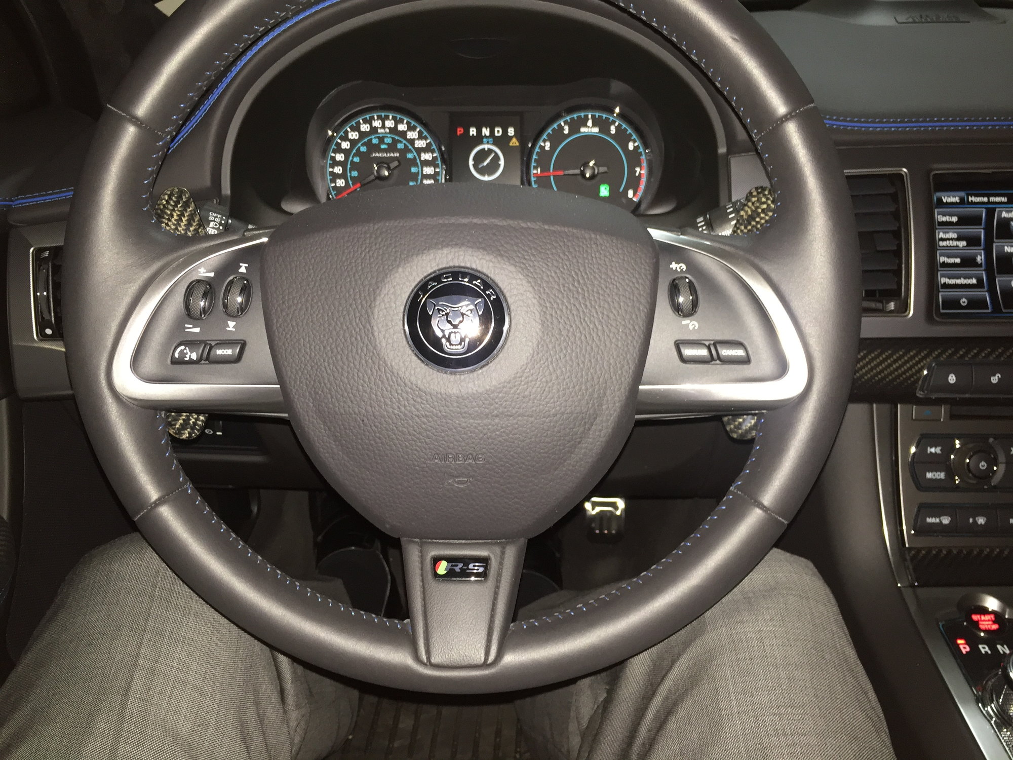 jaguar xf steering wheel