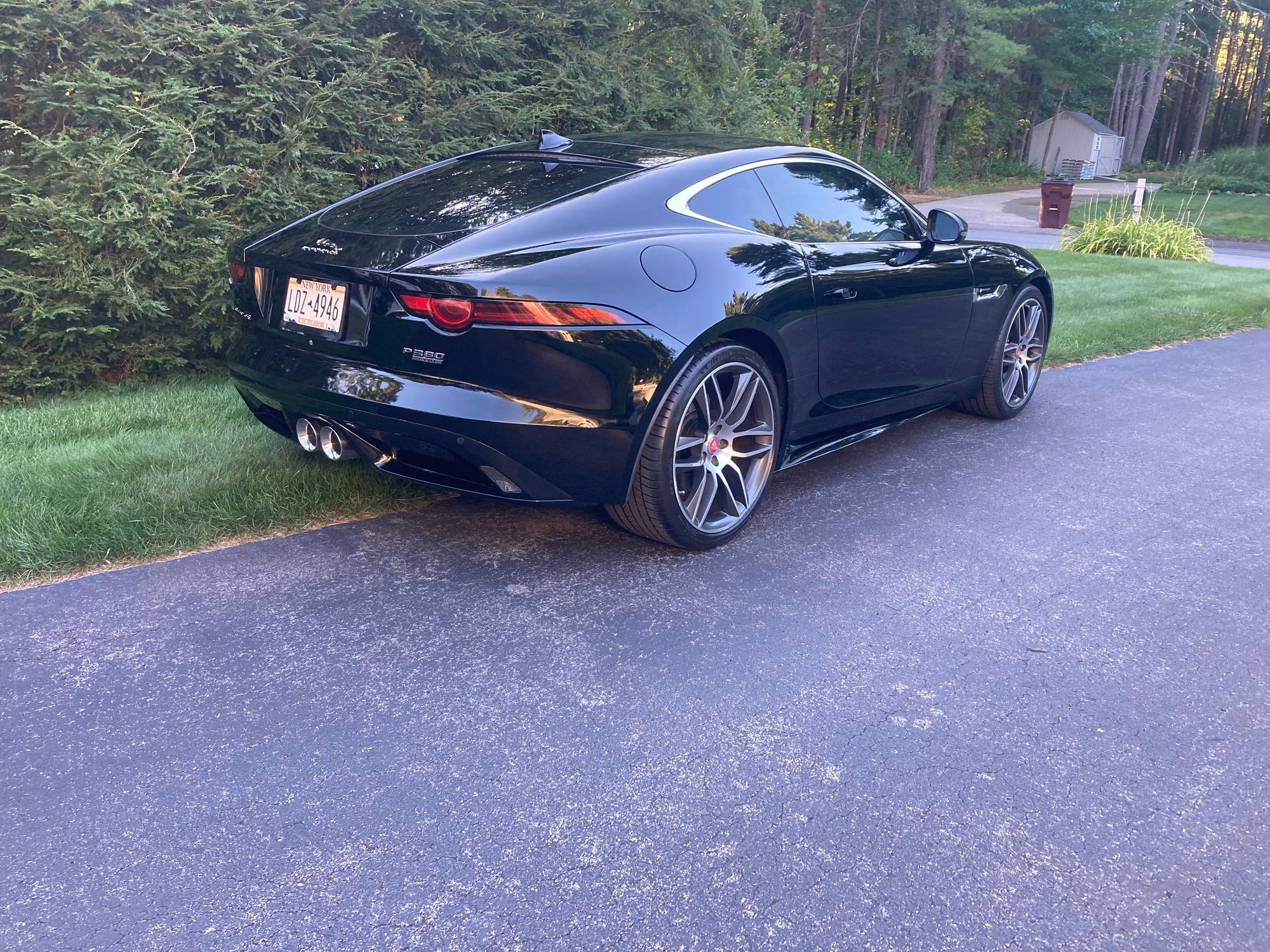 2020 Jaguar F-Type - 2020 Jaguar F-Type P380 R-Dynamic AWD - Used - VIN SAJD81FV2LCK69091 - 25,000 Miles - 6 cyl - AWD - Automatic - Coupe - Black - Queensbury, NY 12804, United States