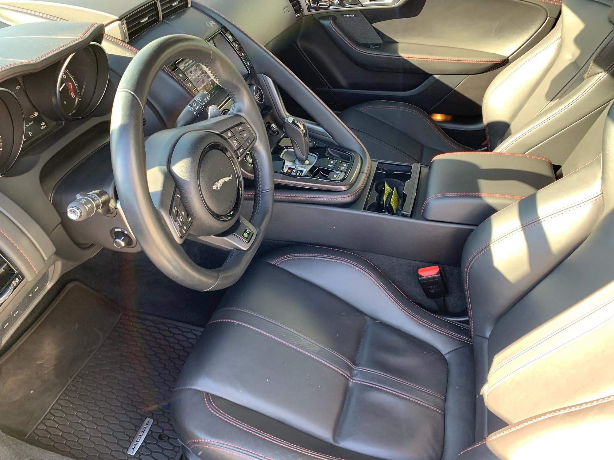 2016 Jaguar F-Type - 2016 F type R Polaris White with Black interior - Used - VIN SAJWJ6DL4GMK24116 - 88,500 Miles - 8 cyl - AWD - Automatic - Coupe - White - Champaign, IL 61822, United States