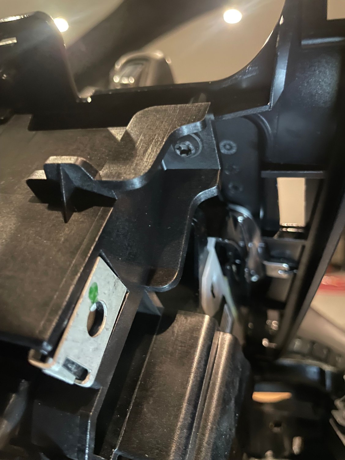 Torx screw (x4) that needs to be removed to separate switch module (step 10)