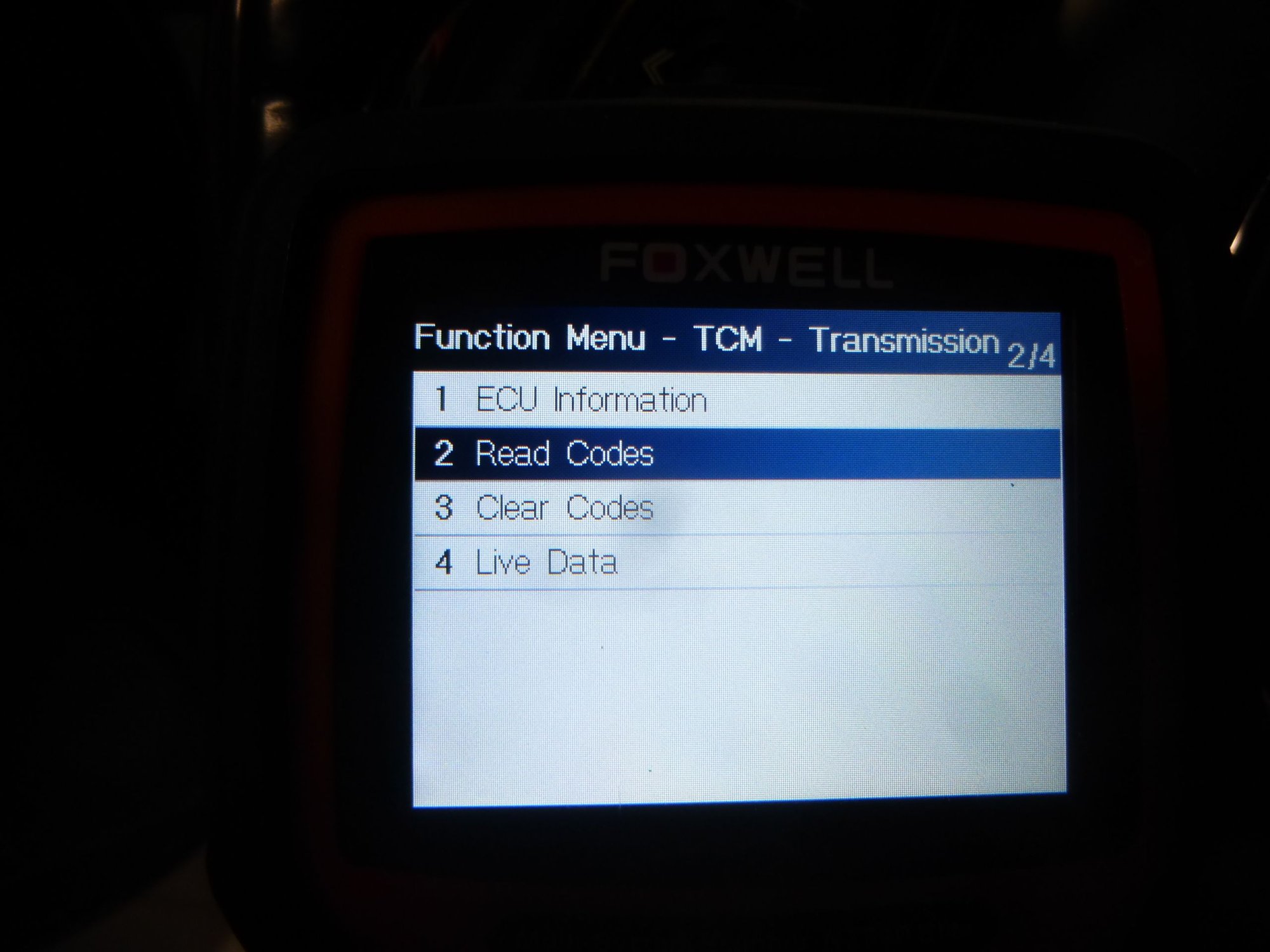 Then you can read any DTCs, Clear DTCs or get live data