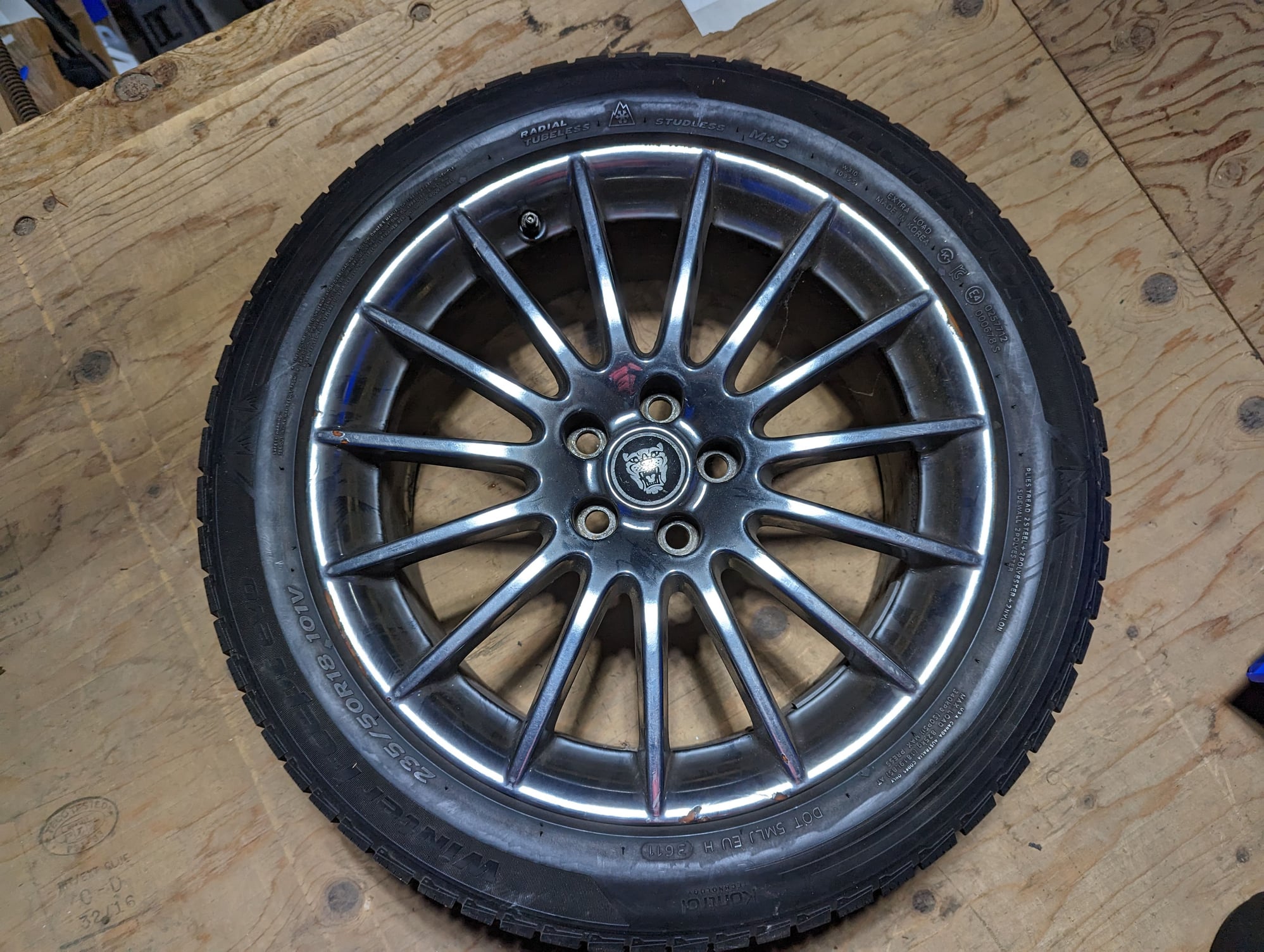 Wheels and Tires/Axles - XJ8 18” Snow tires & wheels set - Used - 2003 to 2009 Jaguar XJ8 - Birmingham, MI 48009, United States