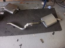 Started building the exhaust system, I thought the XJS over axle pipe would be similar to the XJC one....... WRONG !!

Totally different