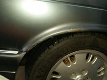 After asking around at some autoshops that specialises in rust and paint they estimated a cost of around 6000 nok. Thats roughly 700 usd.