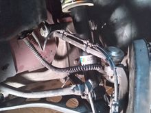I hadn't connected the steering tie rod yet.
