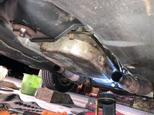 More room with exhaust removed