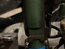 They are sealed with o rings 